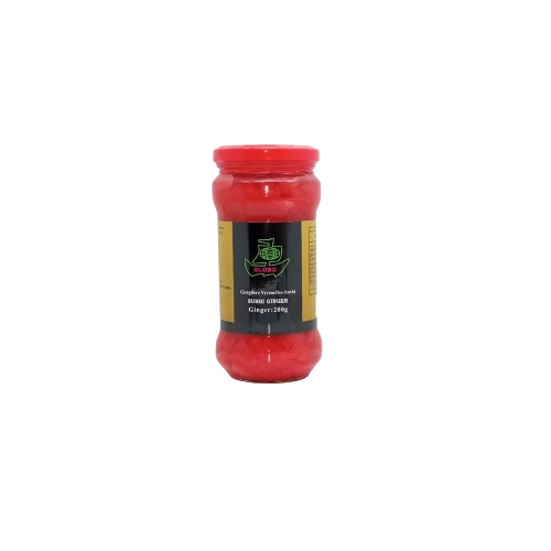 Gengibre Em Conserva Globo Laiwu Vd 200g Vermelho
