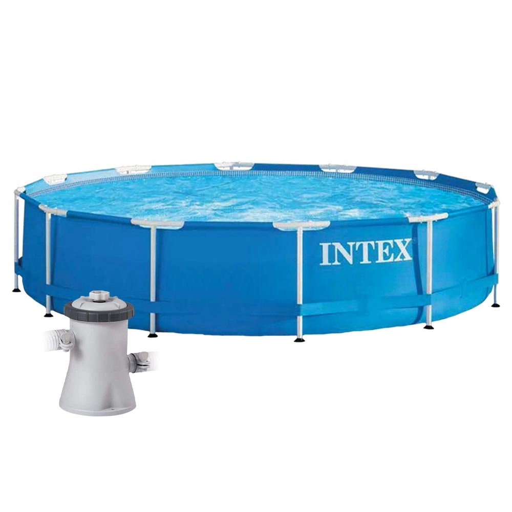 Piscina Intex 4.485 Litros Estrutural Azul Com Bomba Filtrante 220
