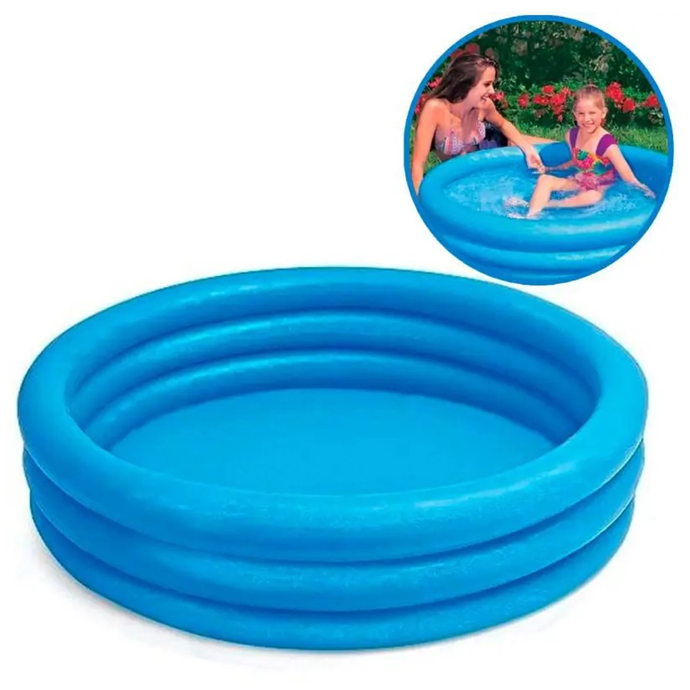 Piscina Inflável Azul 156 Litros Intex