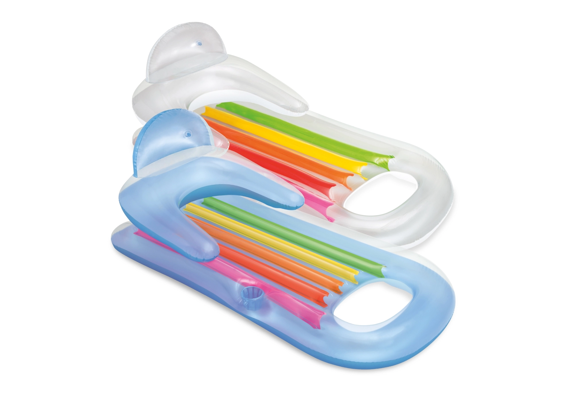Boia Colchao Inflavel King Cool Com Encosto Intex 58802 Mimo