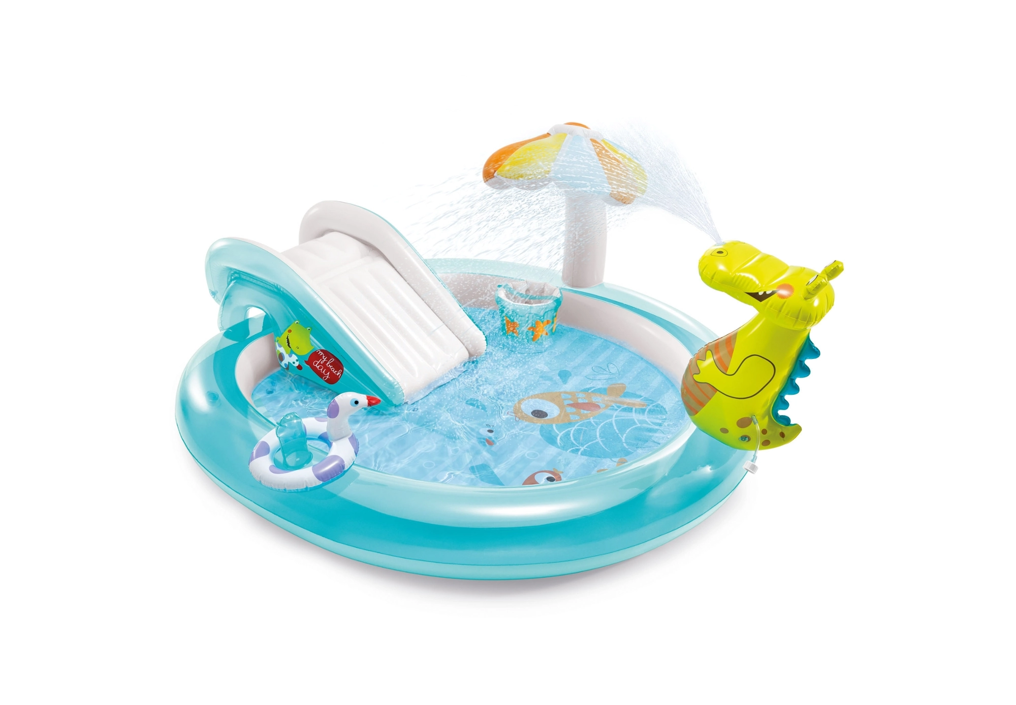 Piscina Inflavel 160l Playground Gator Intex 57165 Mimo