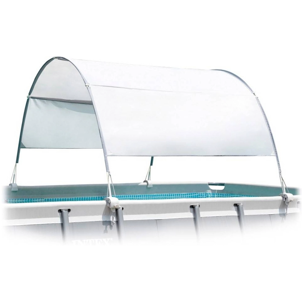 Cobertura Para Piscina De Armação Teto Solar Proteção Contra O Sol Intex