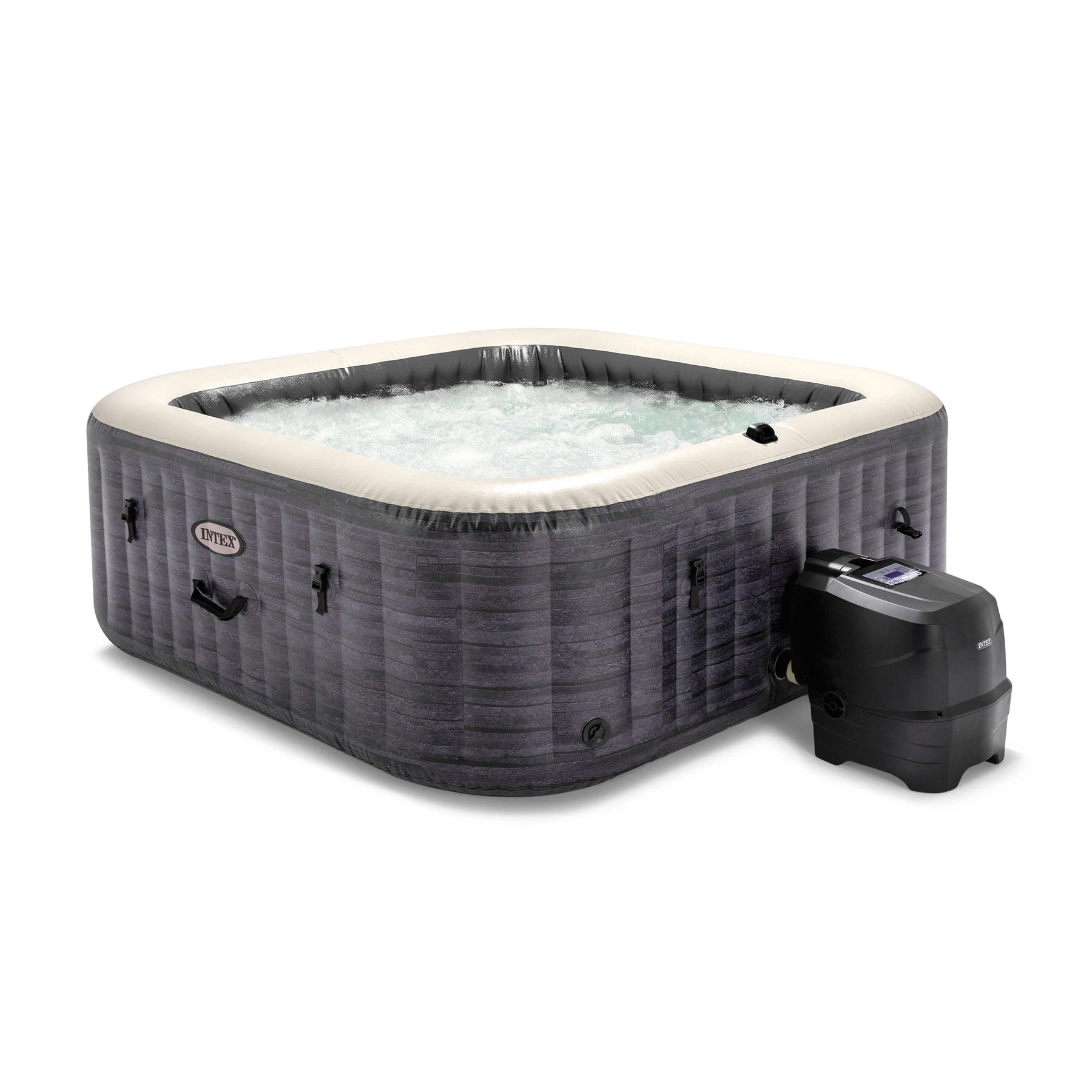 Spa Inflável 1.098L com Bomba 220V e 170 Jatos Greystone Deluxe Intex