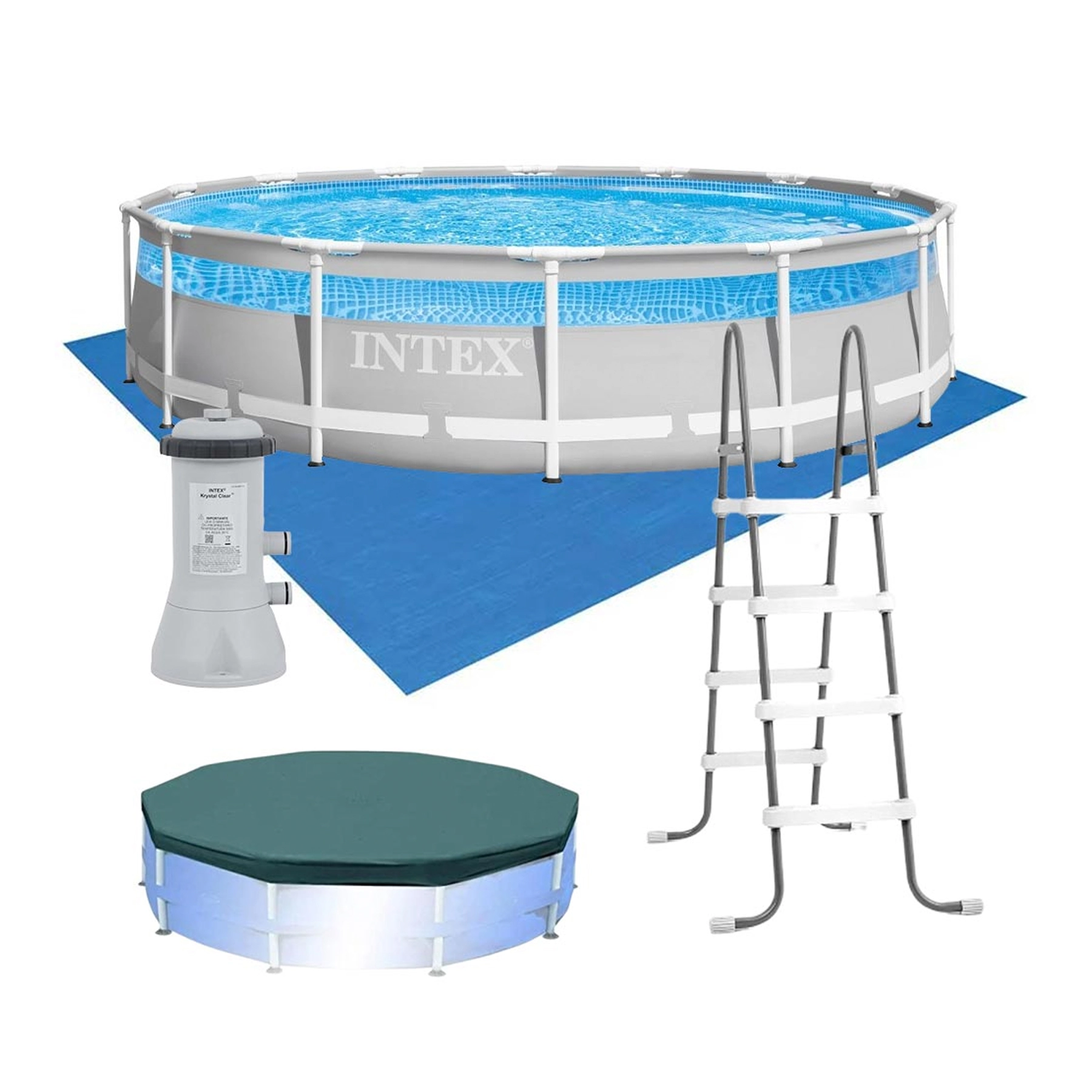Piscina de Armação 12706L com Bomba 227V ClearView Intex