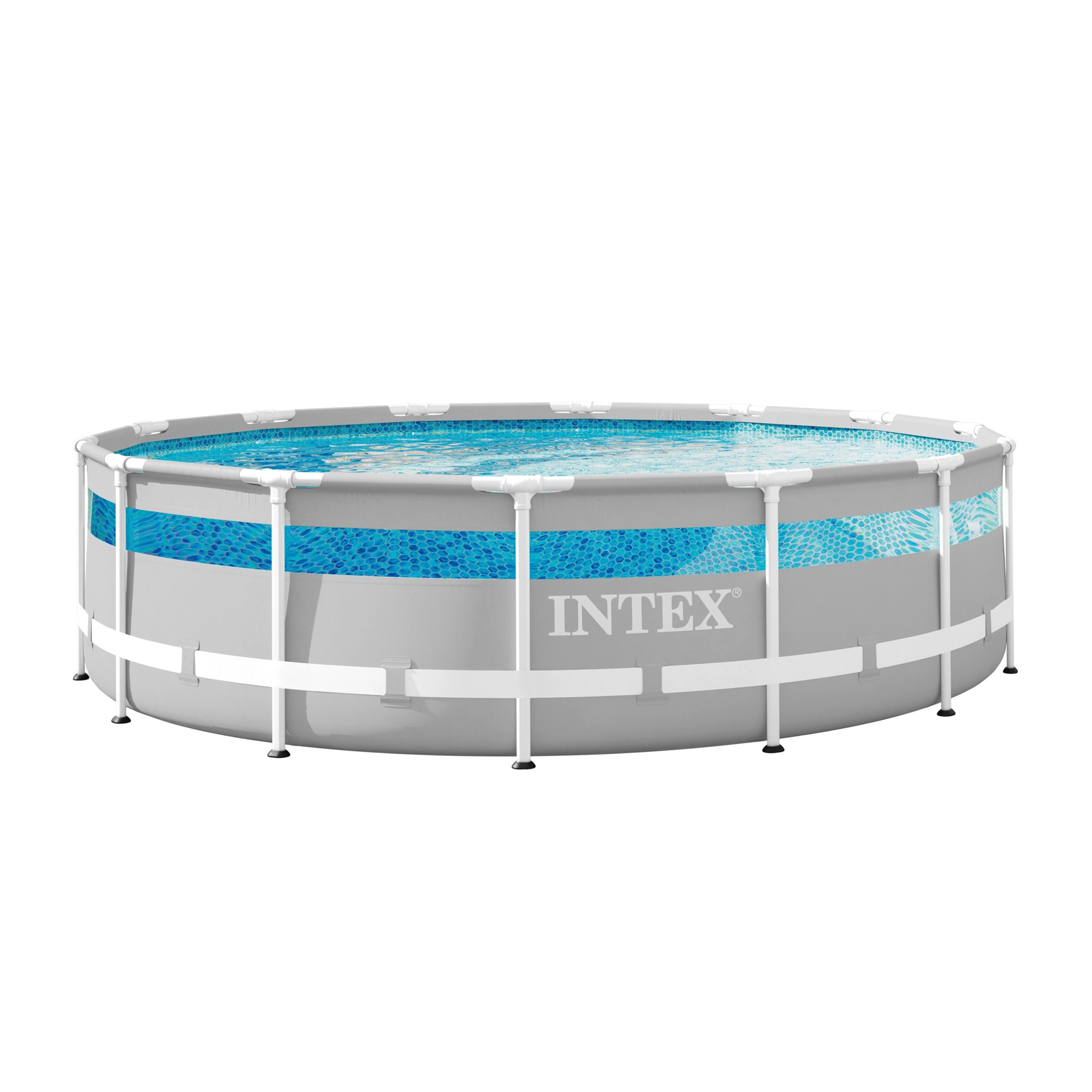 Piscina de Armação 12706L com Bomba 127V (110V) ClearView Intex