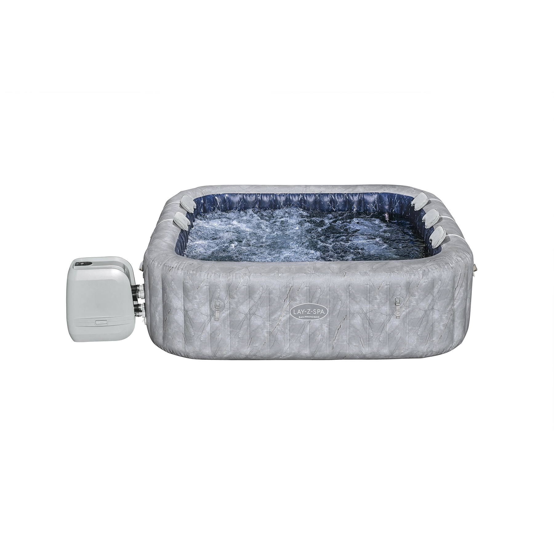 Spa Inflável 1.180L com Bomba 220V e 180 Jatos Lay-z San Francisco Hydrojet Bestway