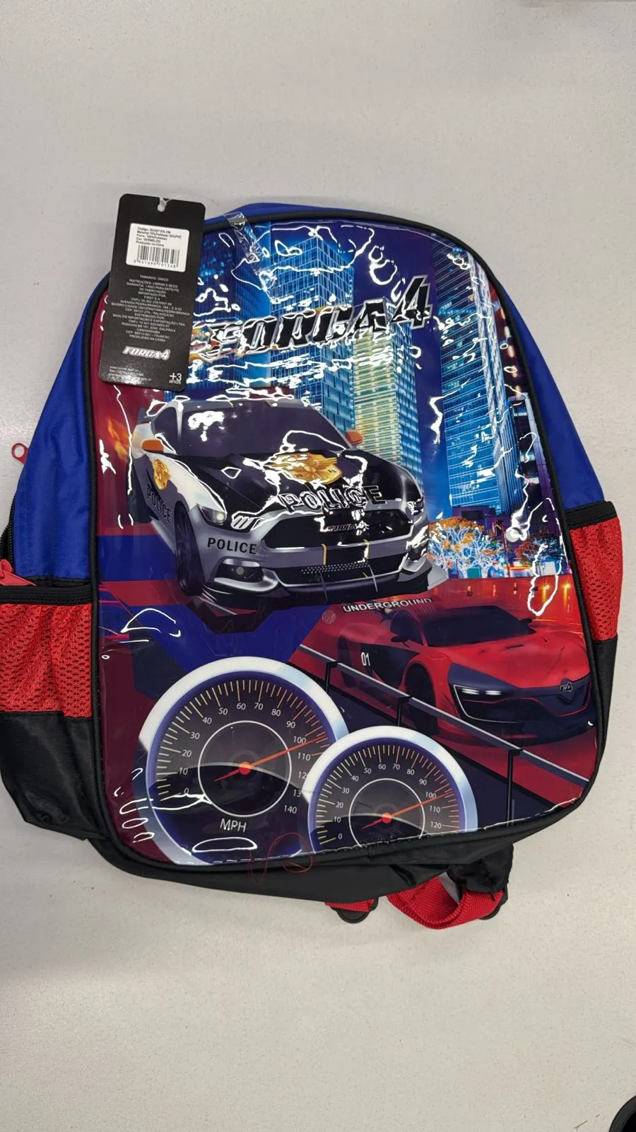 Mochila Vermelho Is33971fa0400un Maxlog