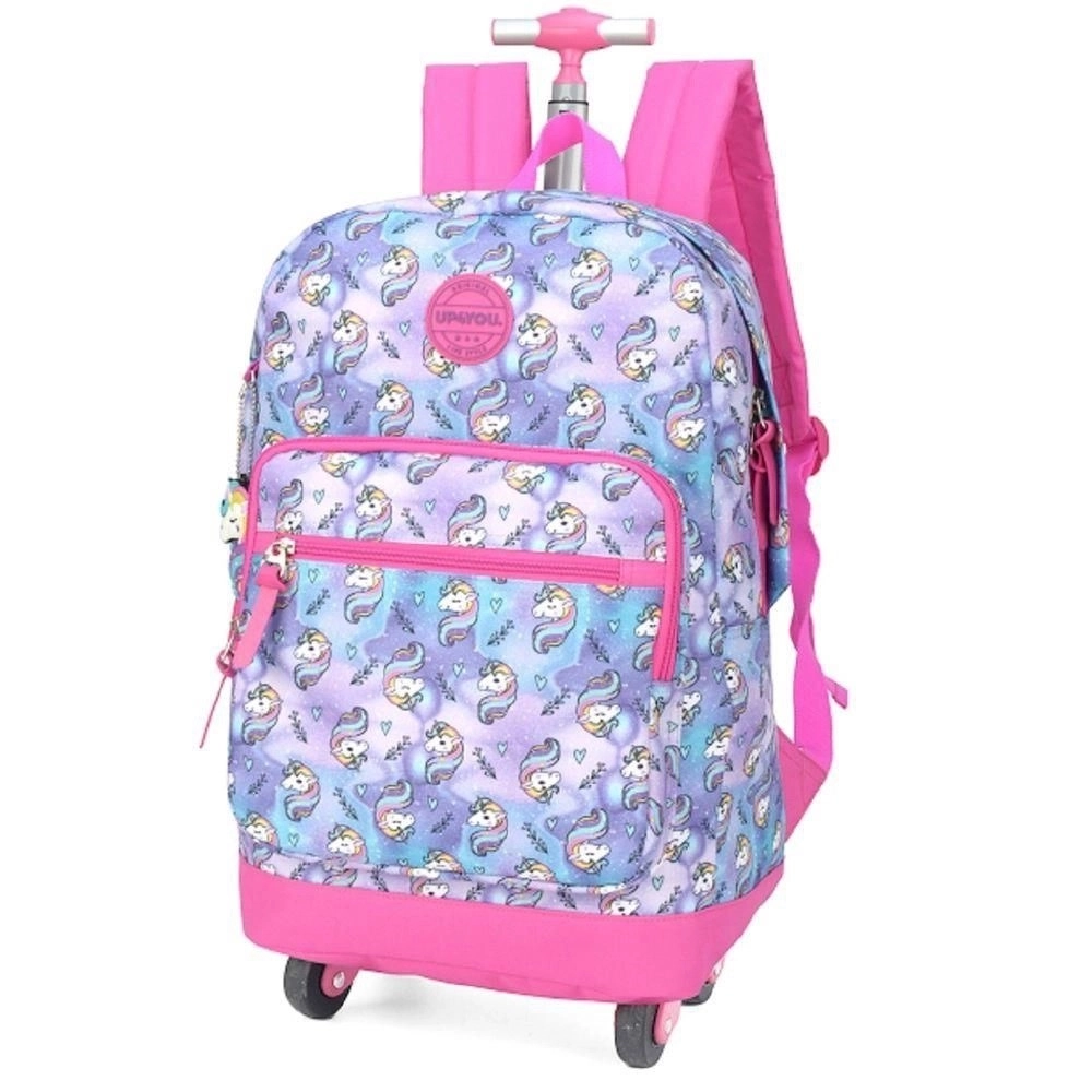 Mochila Com Rodas Pink Mc51267up0310un Maxlog