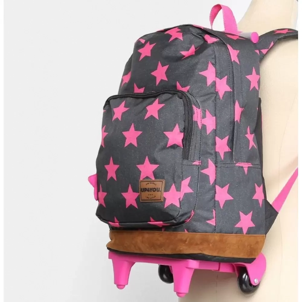 Mochila Com Rodas Preto Mc51275up0600un Maxlog