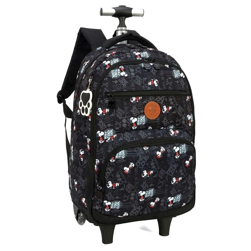 Mochila Com Rodas Preta Mc51297sn0600un Maxlog