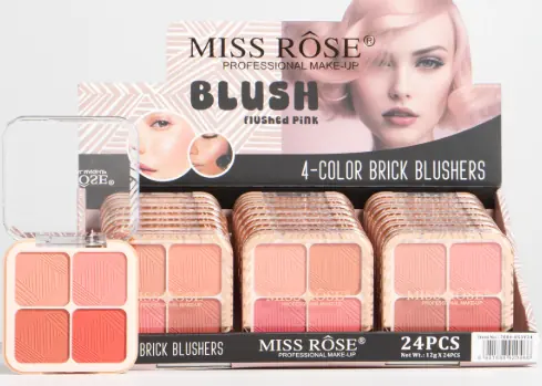 Paleta Blush Flushed Pink 1019 Miss Rose