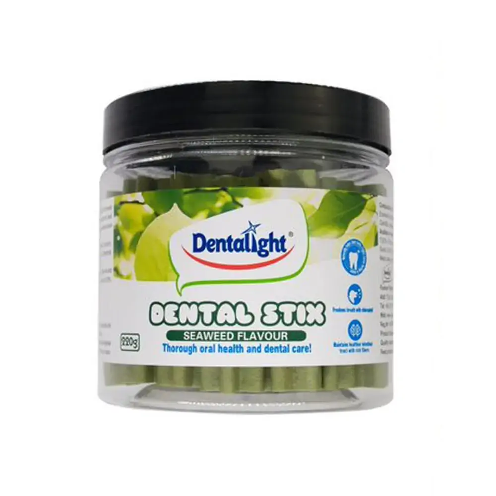 Petisco Para Cães Dental Stix Algas Marinhas Dentalight 220g