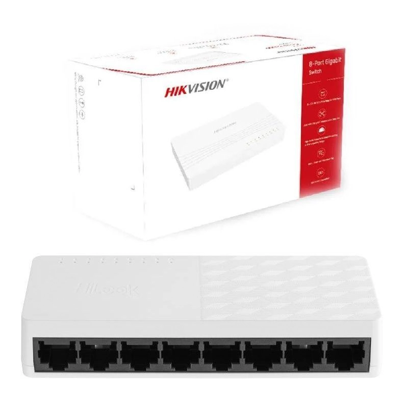 Switch Hikvision 8p Hilook Giga Ns-0508d 10/100/1000