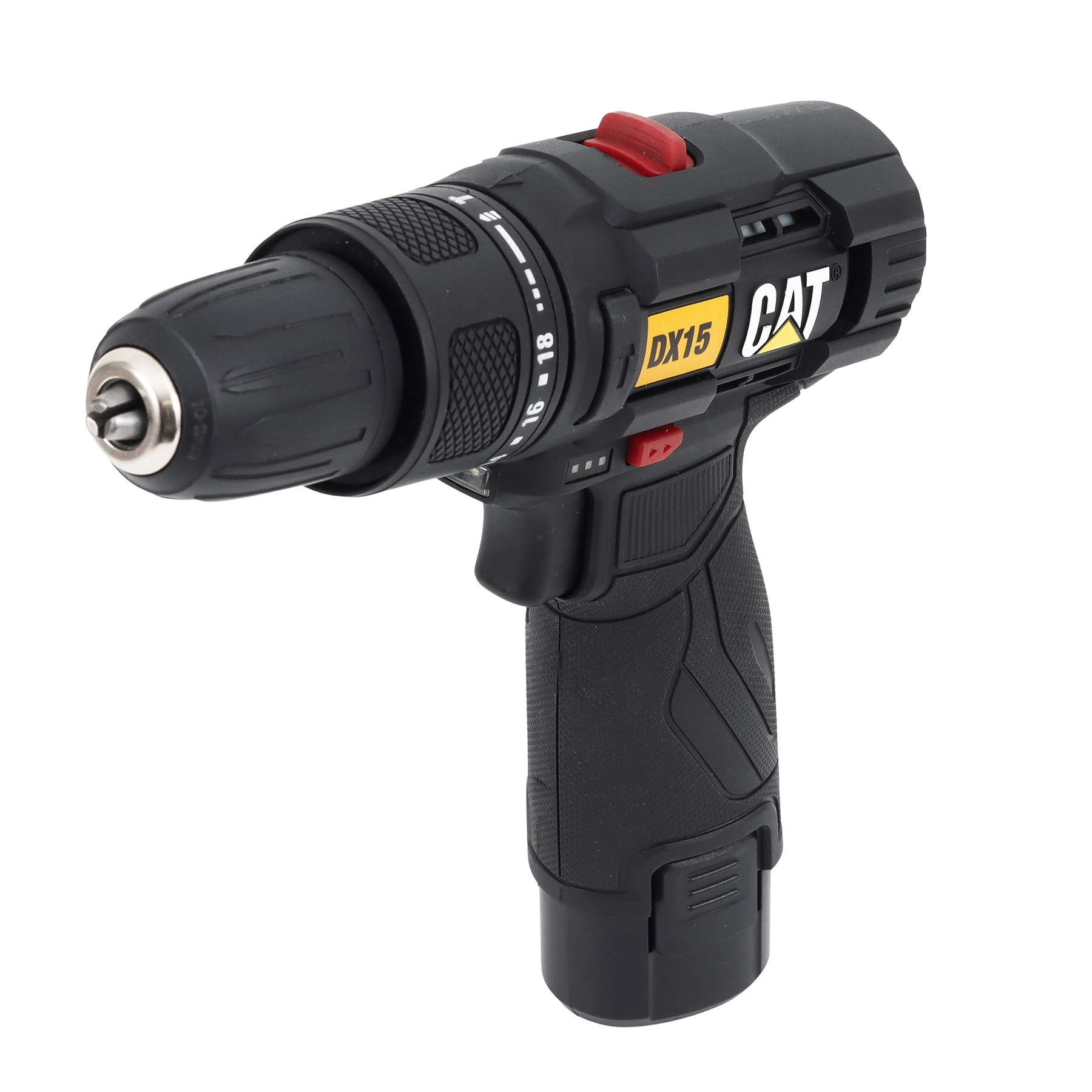 Furadeira de Impacto Caterpillar DX15 a Bateria 12V 1/2" com Carregador