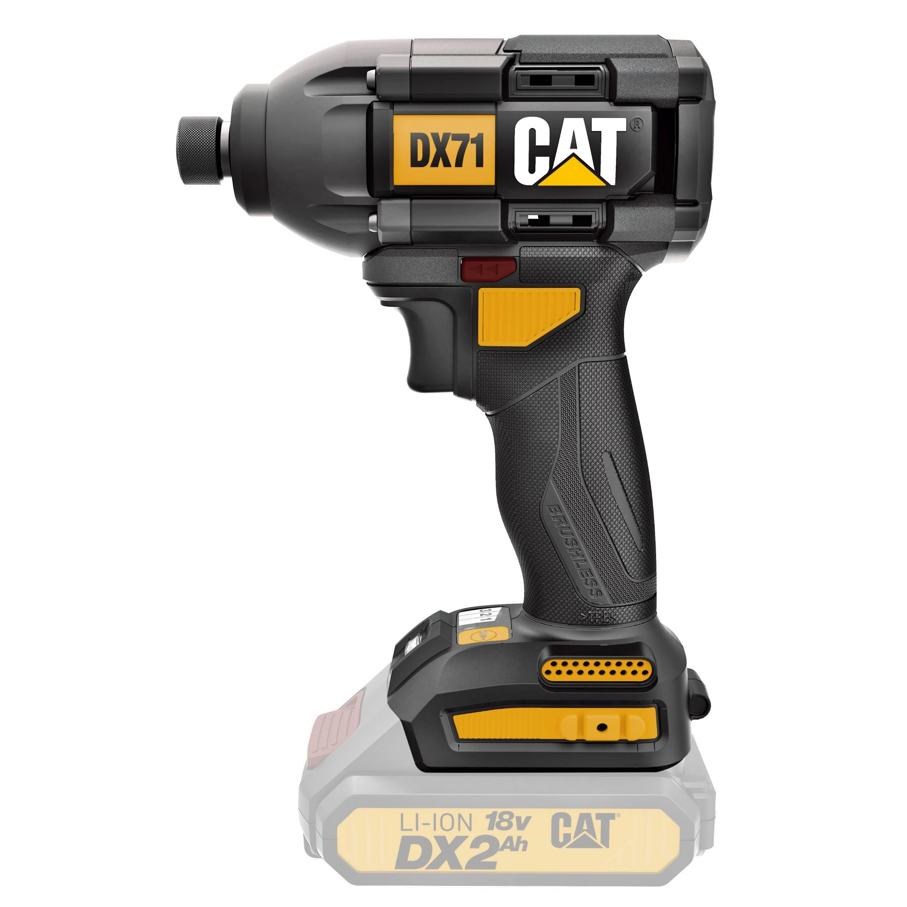 Chave de Impacto Caterpillar Brushless de Impacto a Bateria 18V 1/2" DX71B