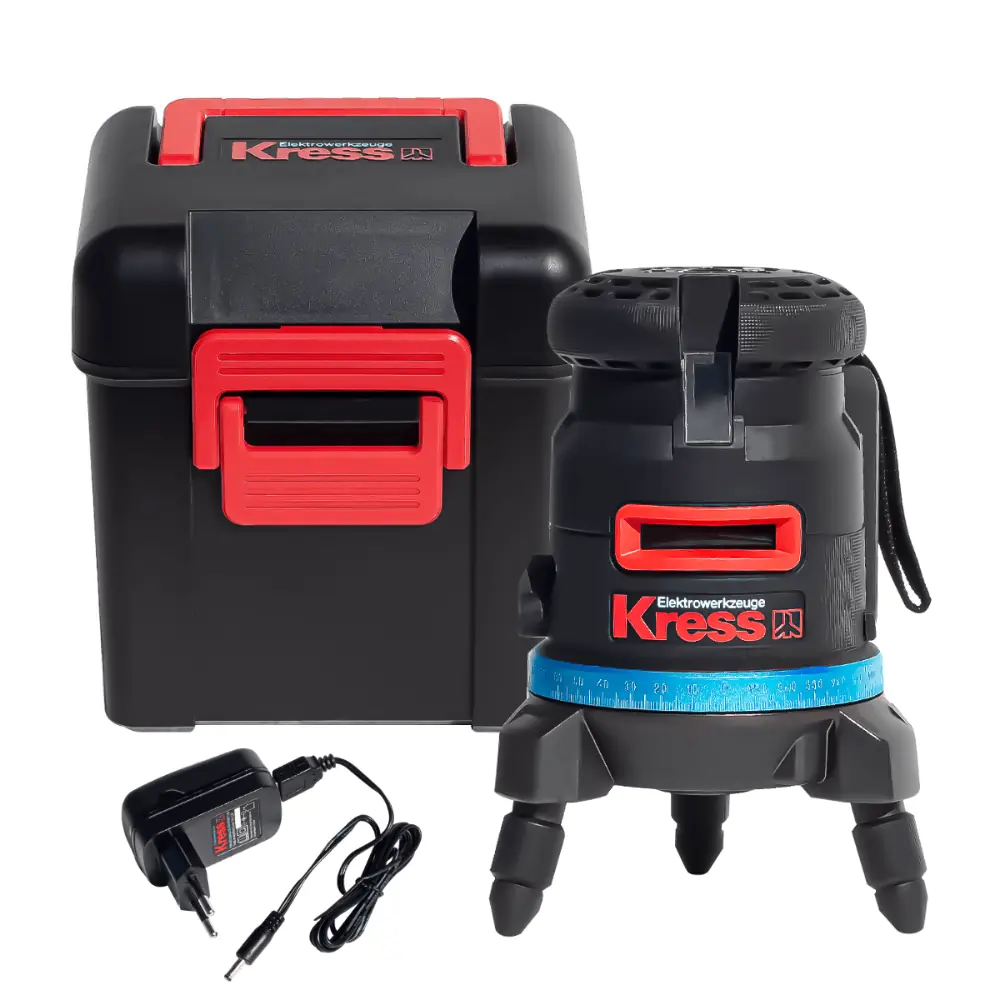 Nivel A Laser 5 Linhas Verdes 360º 10m Ki100s Kress