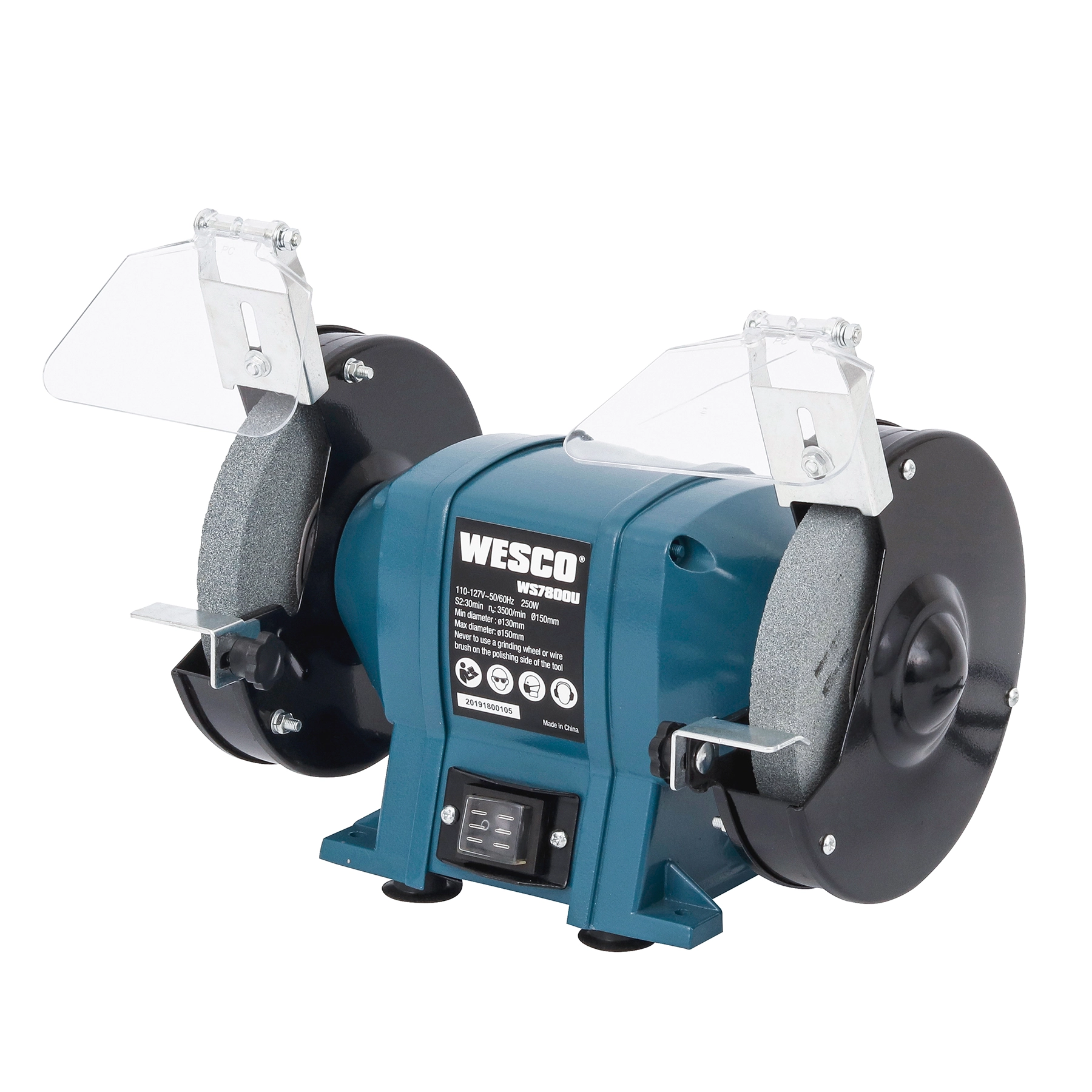Moto Esmeril 6 250W WS7800U 127V (110V) Wesco