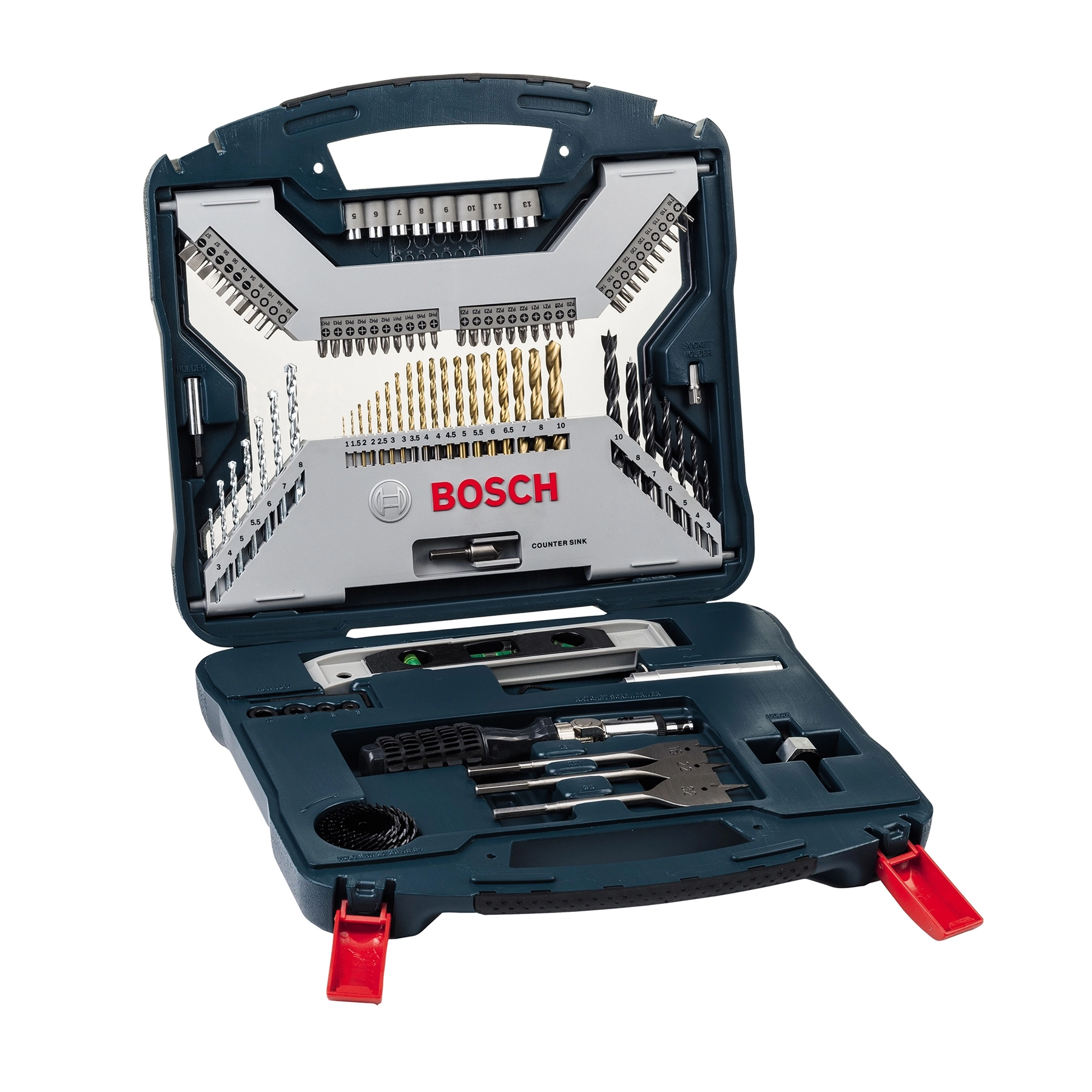 Jogo de Brocas X-Line com 100 peças Bosch