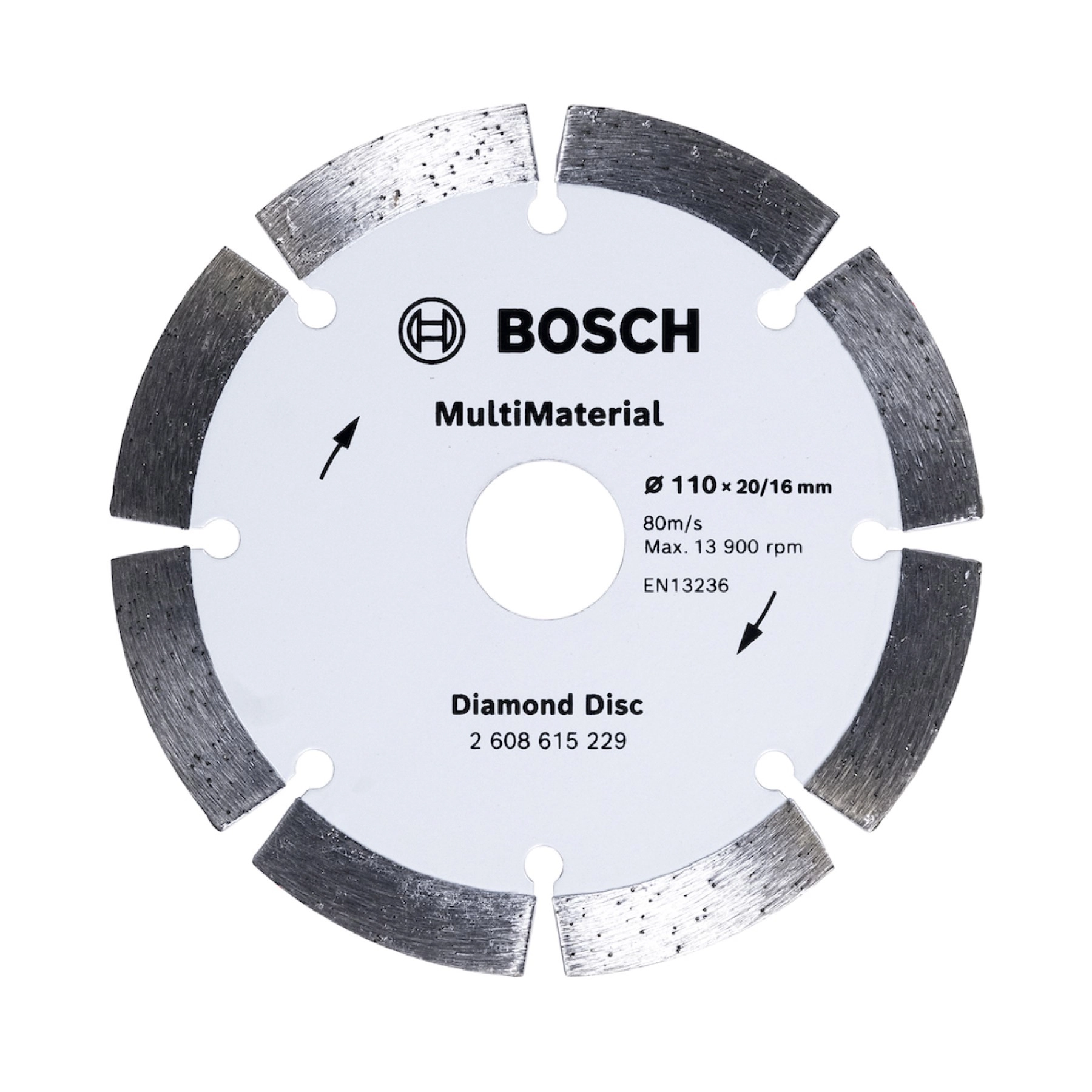 Disco de Corte Diamantado para Concreto 4.3/8" 110mm 1 unidade Bosch