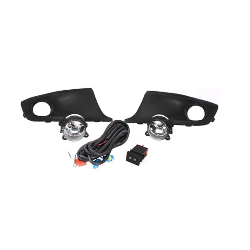 Kit Farol Auxiliar VOLKSWAGEN FOX/SPACE FOX com Aro Preto - SHOCKLIGHT SL260610