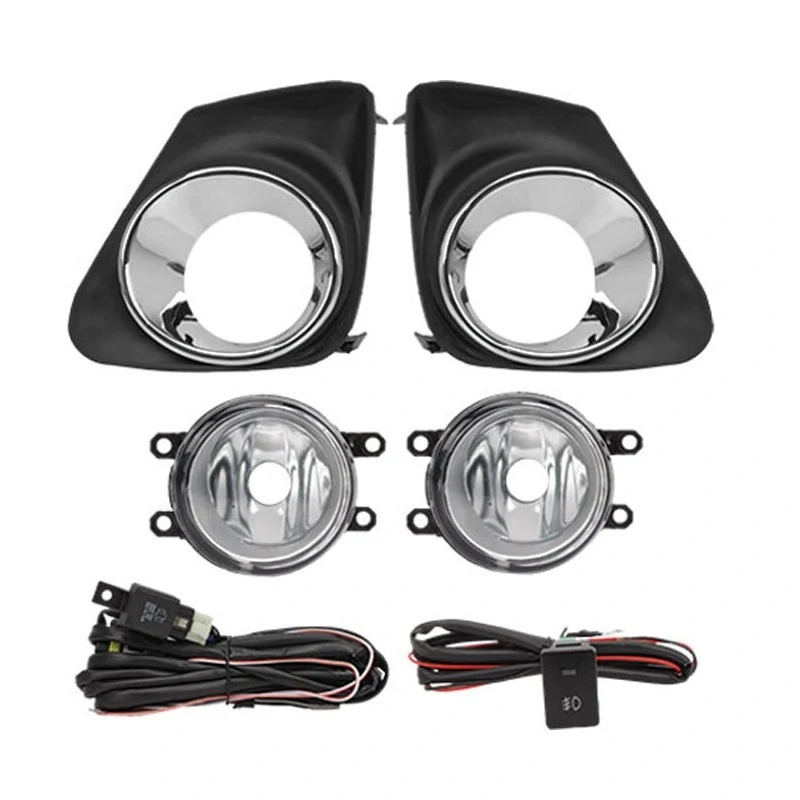 Kit Farol Auxiliar TOYOTA COROLLA com Aro Cromado - SHOCKLIGHT SL250410