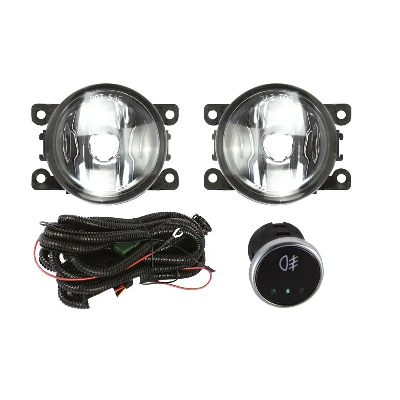 Kit Farol de Milha Botão Universal - SHOCKLIGHT SL210310UI