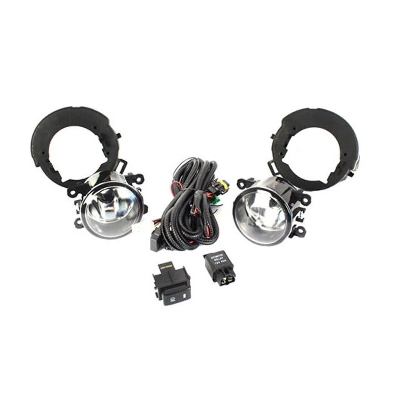 Kit Farol Auxiliar NISSAN FRONTIER Aro Preto - SHOCKLIGHT SL200210I