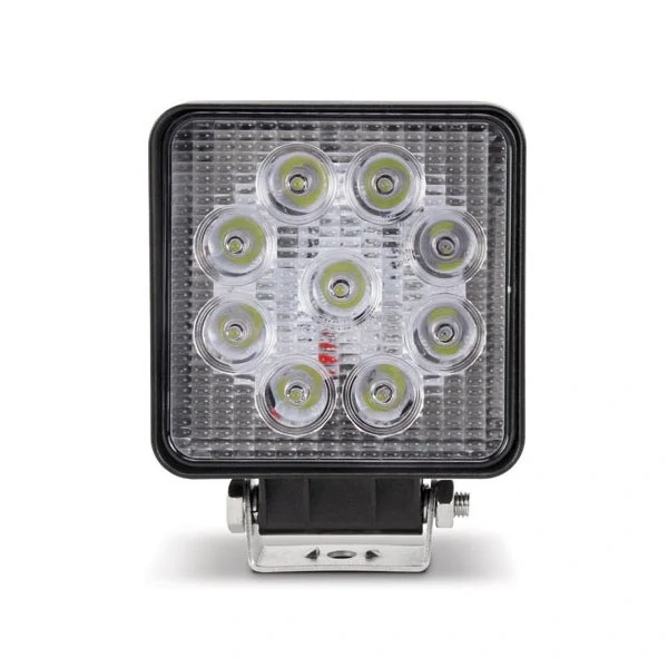 Farol Auxiliar Universal Unitário Quadrado Azul Led 8000K - SHOCKLIGHT SLL00004