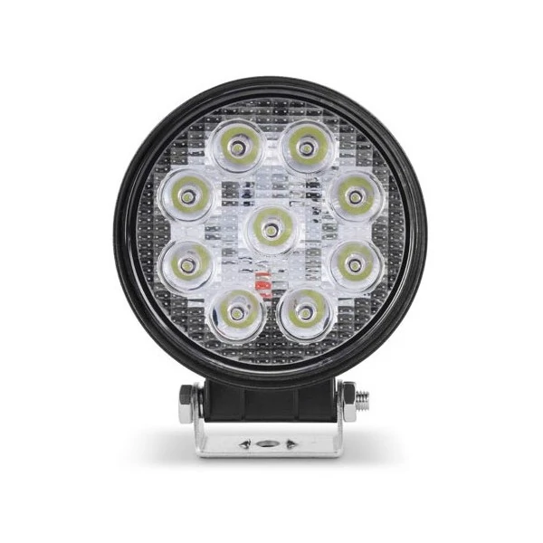 Farol Auxiliar Universal Unitário Redondo Azul Led 8000K - SHOCKLIGHT SLL00005