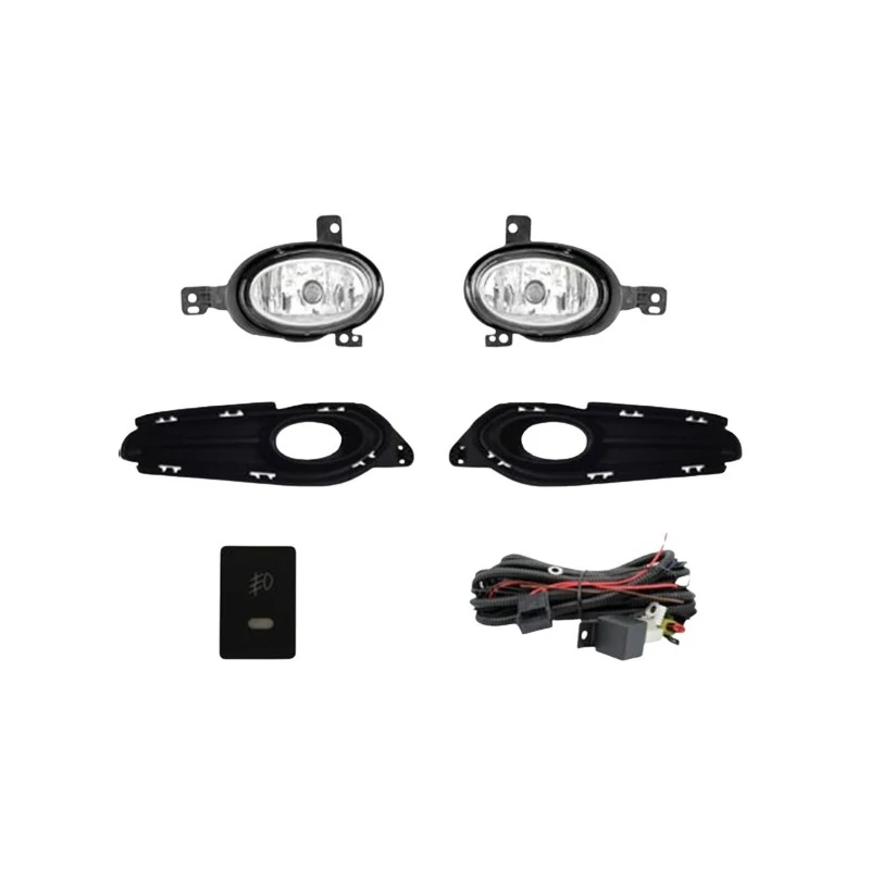 Kit Farol de Milha HONDA HRV com Aro Preto - SHOCKLIGHT SL111810