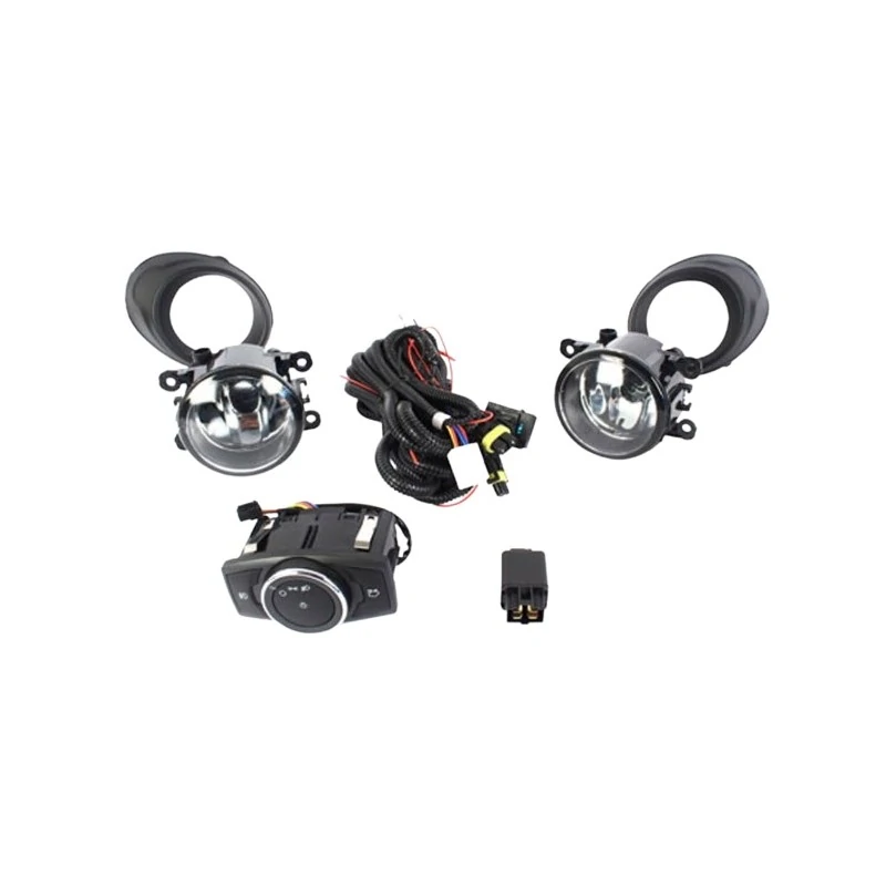 Kit Farol Auxiliar FORD KA com Moldura Preta - SHOCKLIGHT SL101210