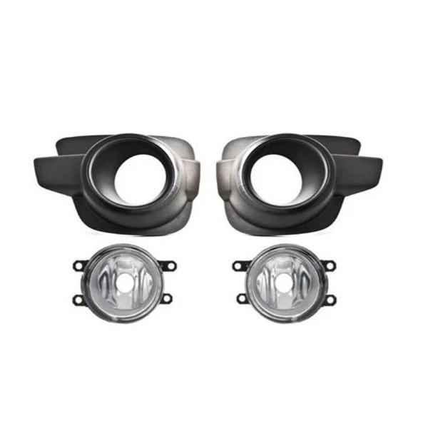 Kit Farol Auxiliar RENAULT KWID com Moldura Preta - SHOCKLIGHT SL221010U