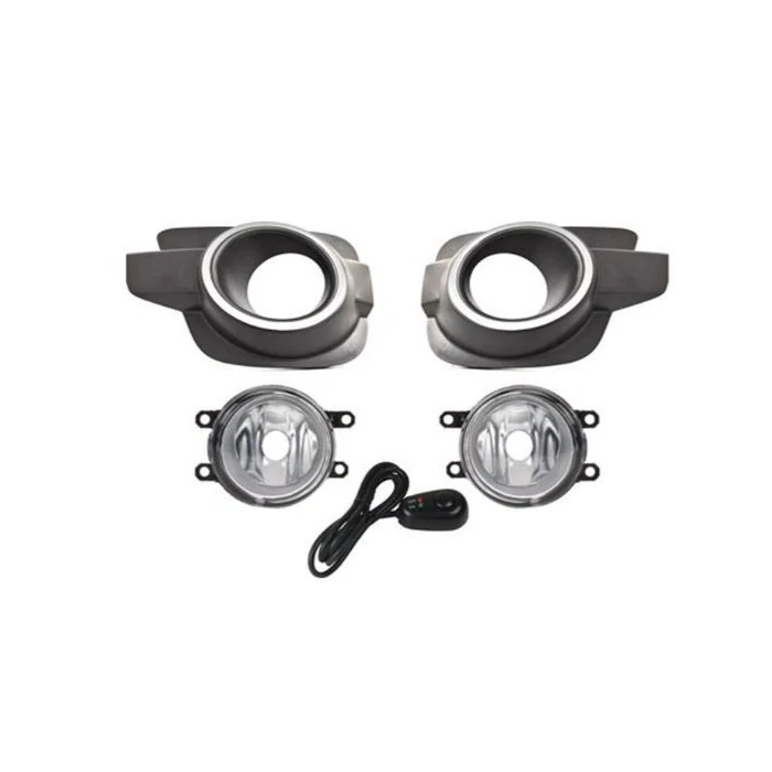 Kit Farol Auxiliar RENAULT KWID com Moldura Cromado - SHOCKLIGHT SL221010CRU