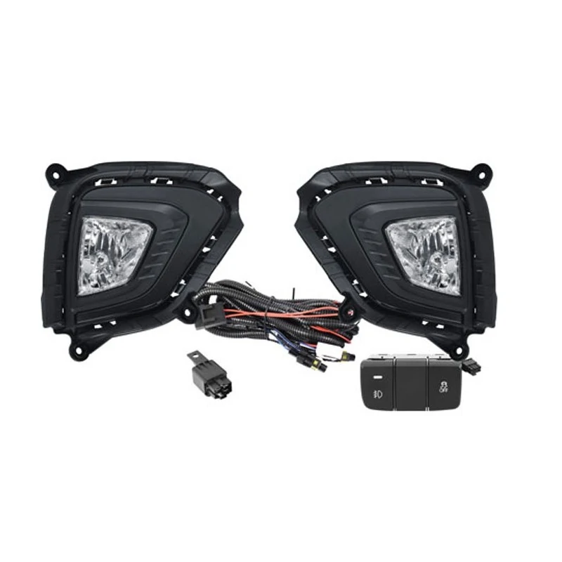 Kit Farol Auxiliar HYUNDAI CRETA Moldura Preta - SHOCKLIGHT SL121410