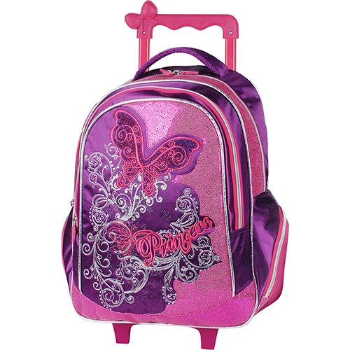 Mochila De Carrinho Kids Princess Luxcel