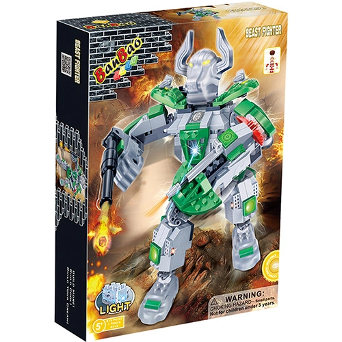 Robo Fighter Verde 215 Peças - Banbao