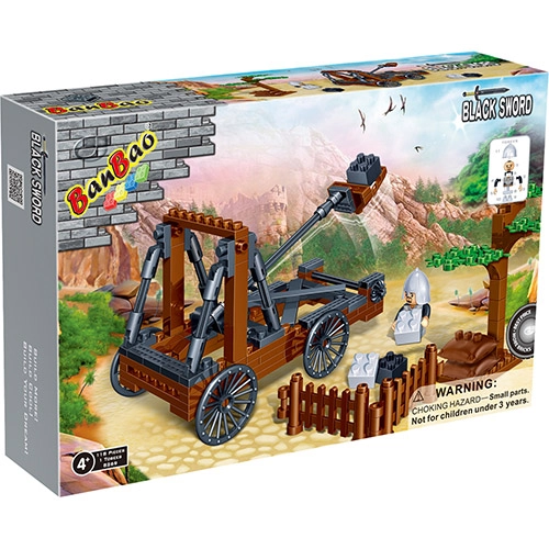 Catapulca Medieval 118 Peças Banbao