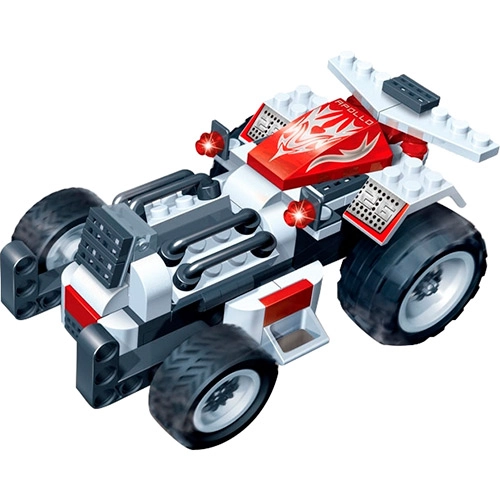 Blocos De Montar Banbao Corrida Carro Apollo 102 Peças