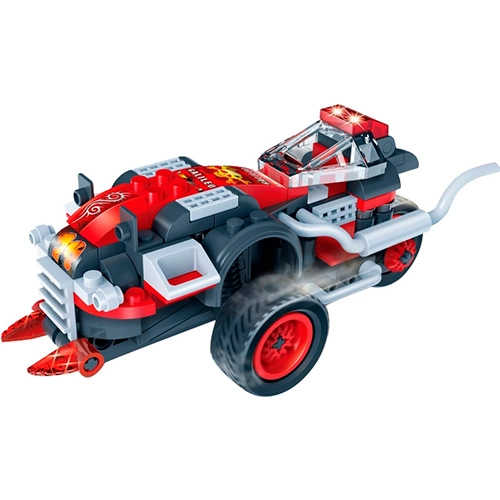 Blocos De Montar Banbao Corrida Carro Galileo 105 Peças