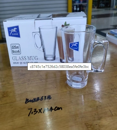 Caneca Vidro 240ml Un Bmzb63b Mahalo