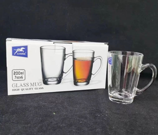 Caneca Vidro 200ml Un Bm21307 Mahalo