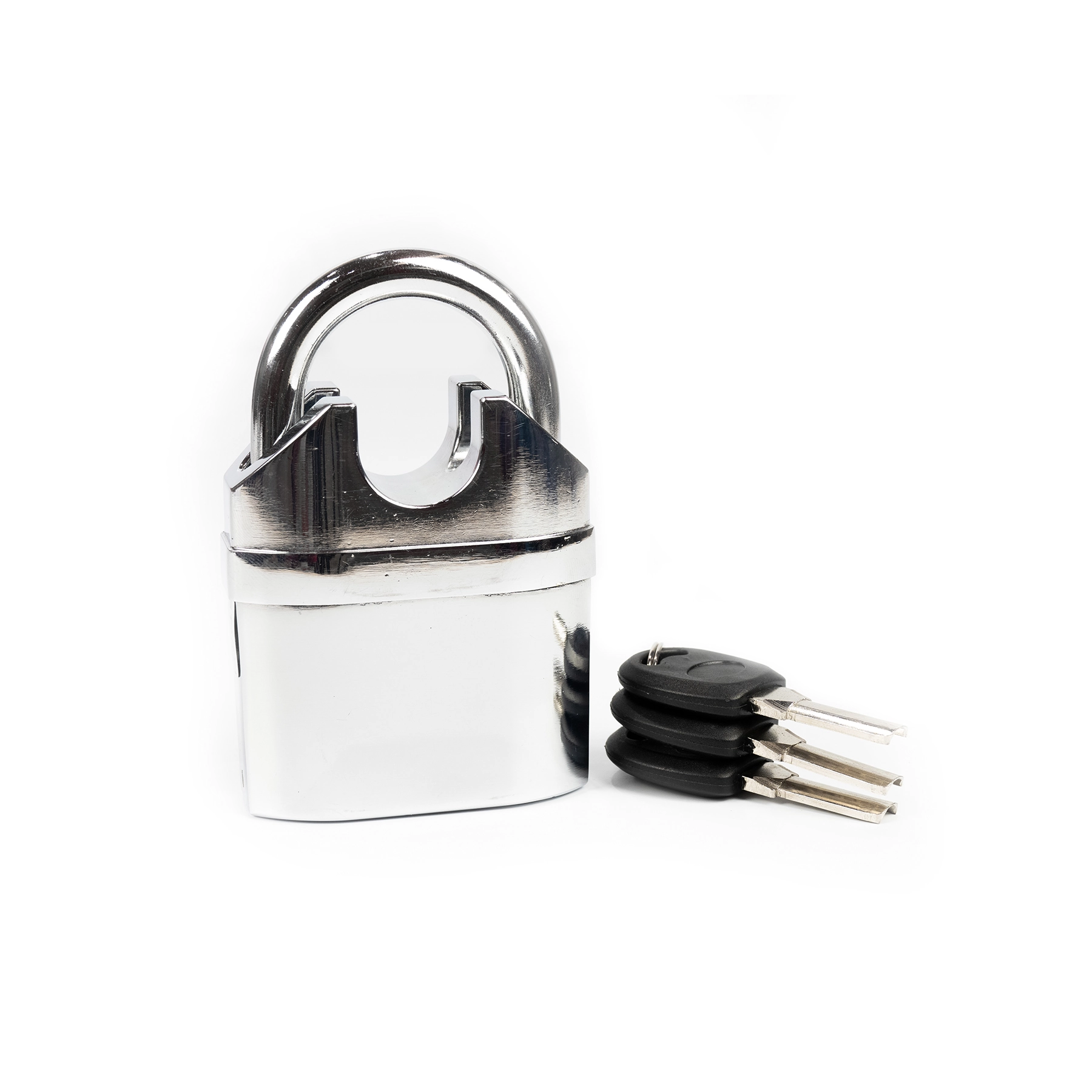 Cadeado com Alarme de Aço Média 93mm Prata K206a Lock Alarm
