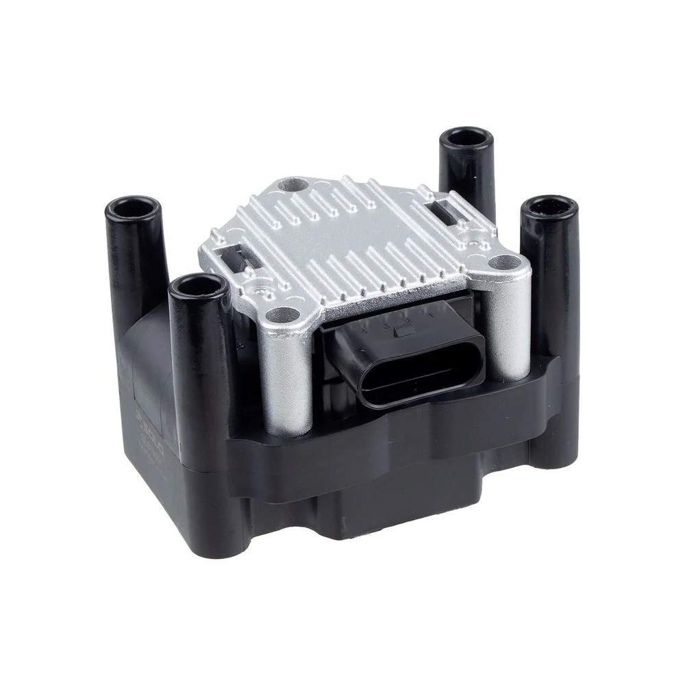 Bobina de Ignição 4 Terminais - SOLOCAR SL070001