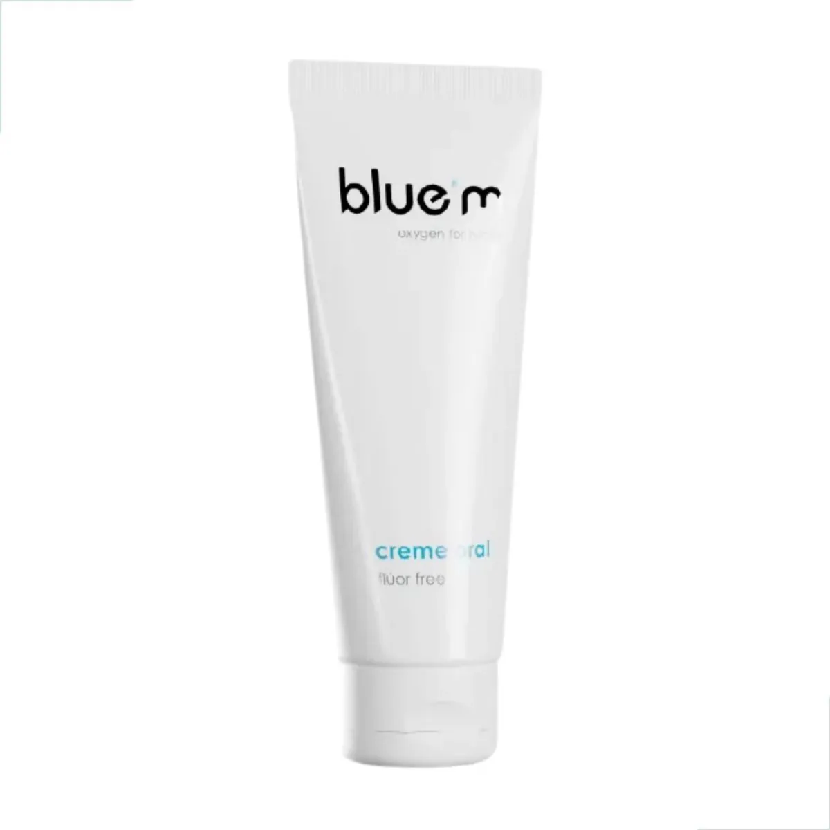 Creme Oral BlueM 75ml Regeneração Bucal Avançada Hidratação Saliva Oxigênio Ativo Saúde Gengival Pre