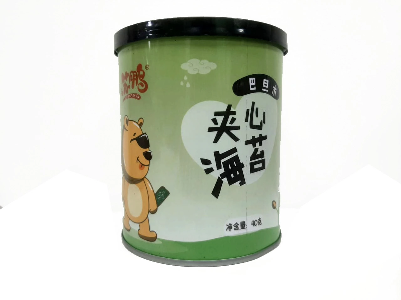Algas Mar Temp Ajitsuke C/amendoas Nori Can 40g