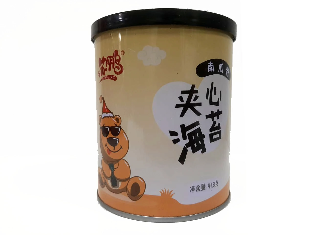 Algas Mar Temp Ajitsuke C/sem Abobora Nori Can 40g