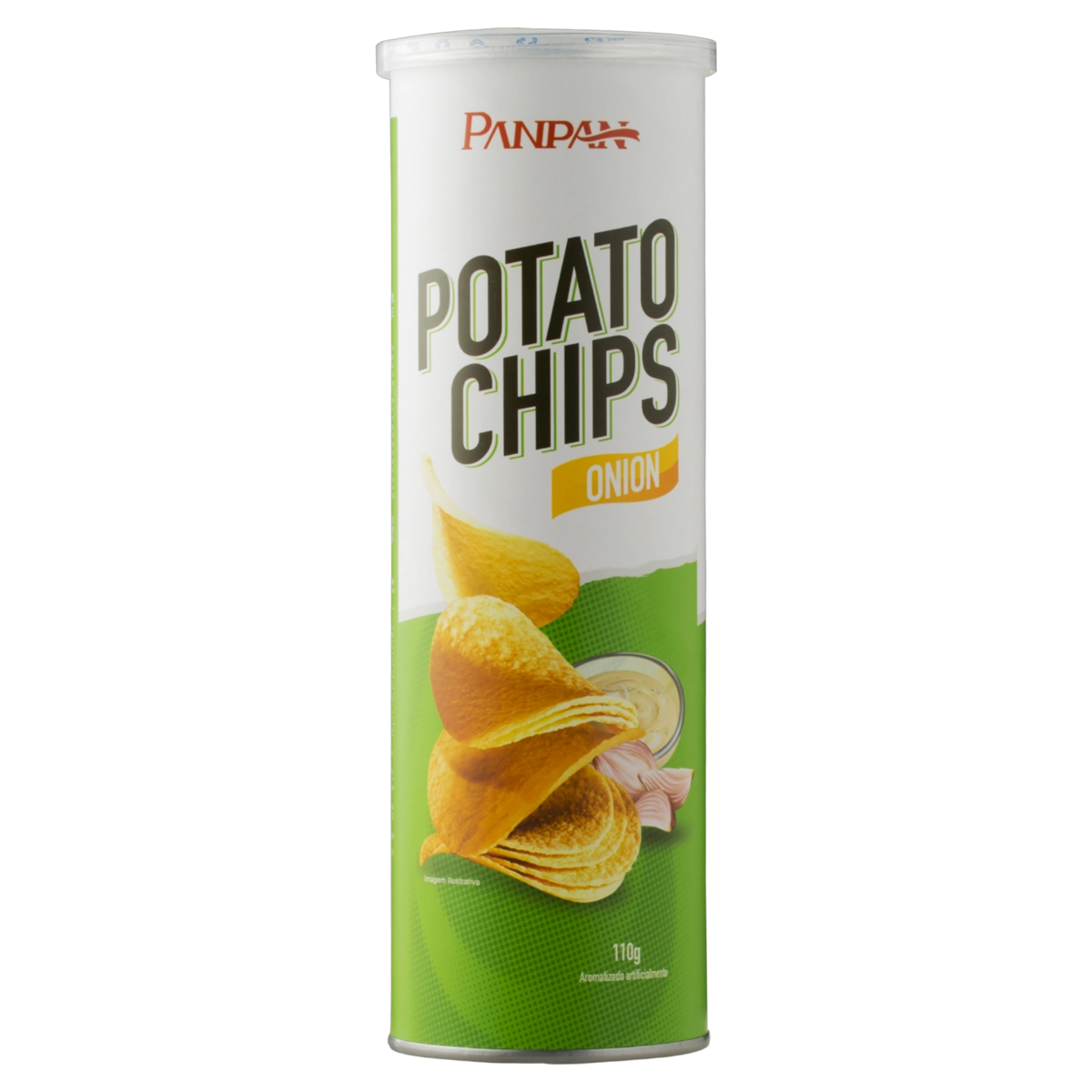 Snack De Batata Cebola Panpan Lata 110g