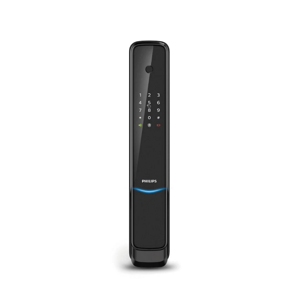 Fechadura Digital Philips 9300 Push-pull – Wifi, Biometria E Cartão Rfid