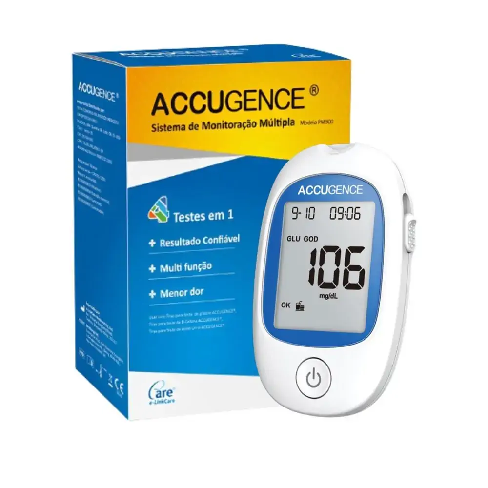 Monitor de Glicose com Lancetador Accugence