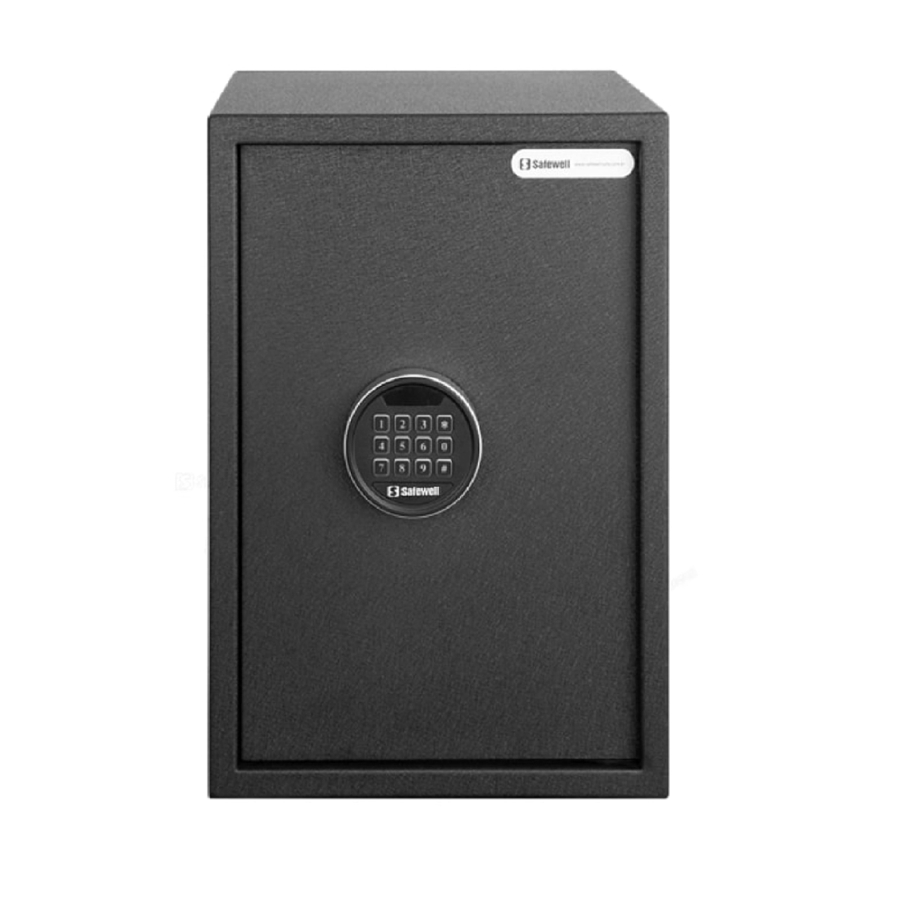 Cofre Digital Chave e Senha 43L 50x35x31cm Fixar Aço Preto